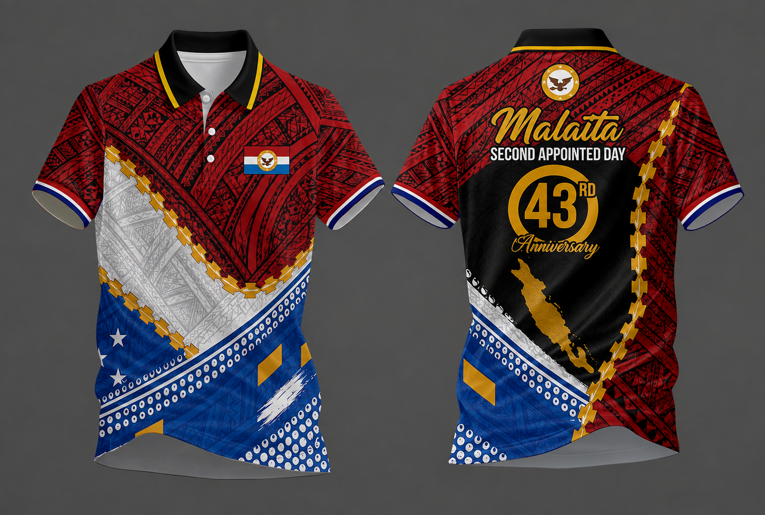 Malaita_SAD_Customize Polo T-shirt