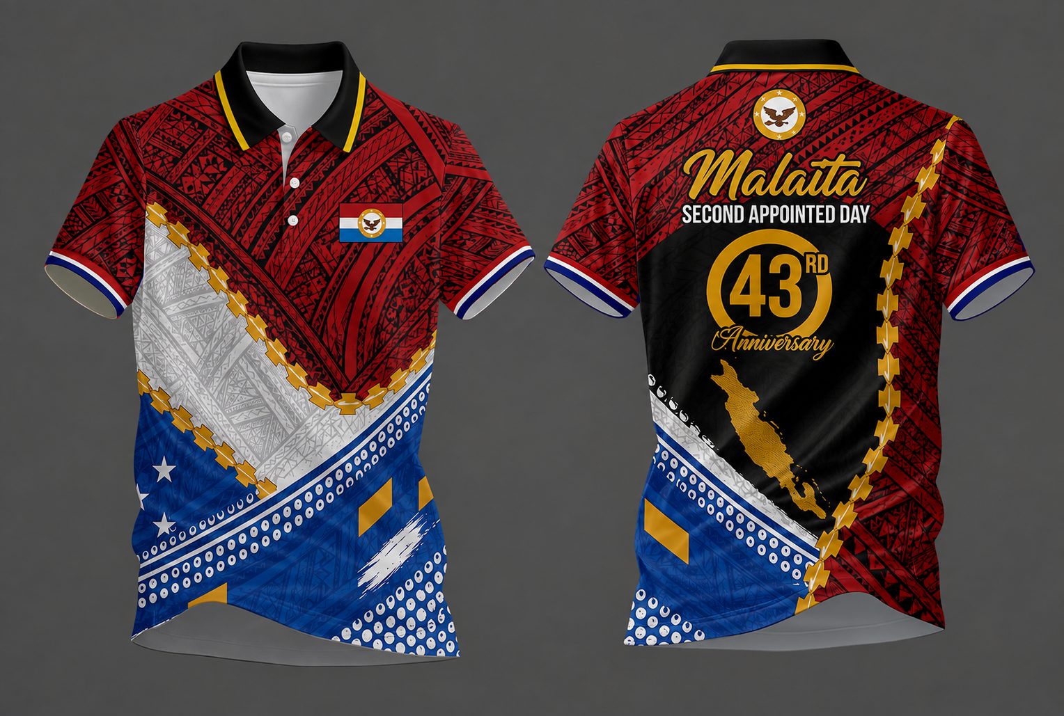 Malaita Second Appointed Day Polo Shirt